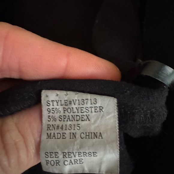 Black Fringe Vest - Picture 3 of 5